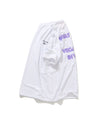 【GUACAMOLE】FUNCTIONAL PILE OVERSIZED T-SHIRT / WHITE