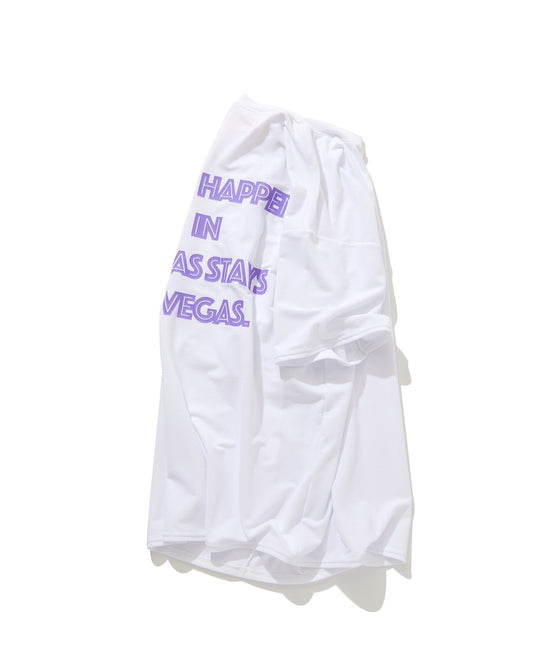 【GUACAMOLE】FUNCTIONAL PILE OVERSIZED T-SHIRT / WHITE