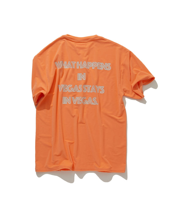 【GUACAMOLE】FUNCTIONAL PILE OVERSIZED T-SHIRT / ORANGE