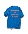 【GUACAMOLE】FUNCTIONAL PILE OVERSIZED T-SHIRT / BLUE