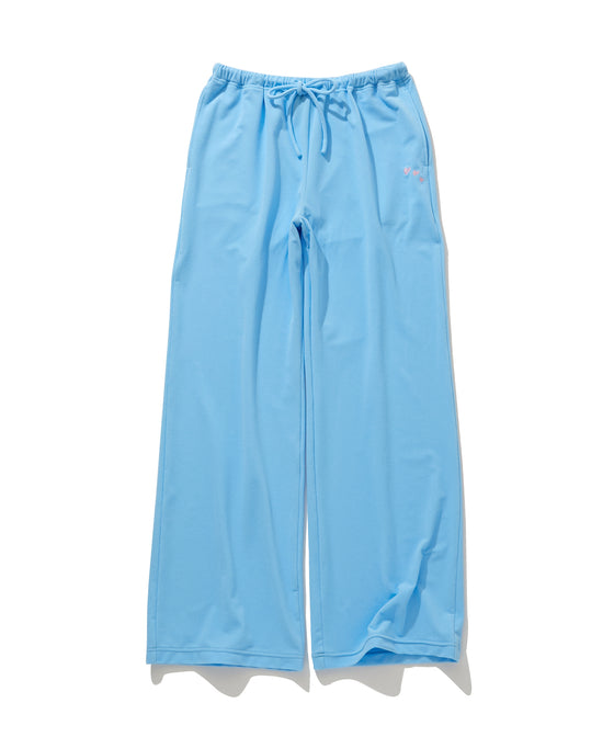 【GUACAMOLE】FUNCTIONAL PILE LOW RISE PANTS / LIGHT BLUE