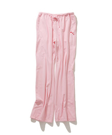  【GUACAMOLE】FUNCTIONAL PILE LOW RISE PANTS / PINK