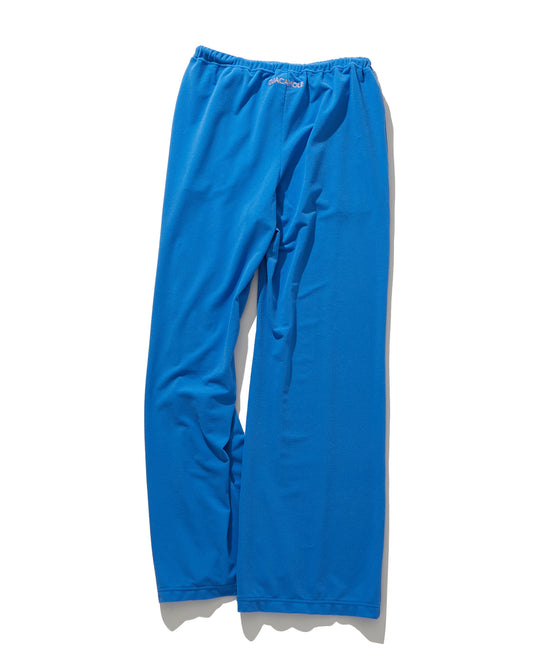 【GUACAMOLE】FUNCTIONAL PILE LOW RISE PANTS / BLUE