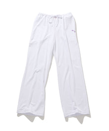  【GUACAMOLE】FUNCTIONAL PILE LOW RISE PANTS / WHITE