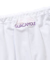 【GUACAMOLE】FUNCTIONAL PILE LOW RISE PANTS / WHITE