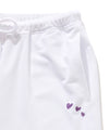 【GUACAMOLE】FUNCTIONAL PILE LOW RISE PANTS / WHITE