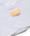 【GUACAMOLE】FUNCTIONAL PILE SCOOP NECK BIKINI / WHITE