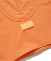 【GUACAMOLE】FUNCTIONAL PILE SCOOP NECK BIKINI / ORANGE