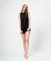 【GUACAMOLE】BOTTLENECK ROMPER BLACK