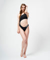 【GUACAMOLE】CUT OUT SWIM ONEPIECE / BLACK