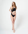【GUACAMOLE】CUT OUT SWIM ONEPIECE / BLACK