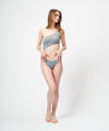 【GUACAMOLE】CUT OUT SWIM ONEPIECE  GRAY