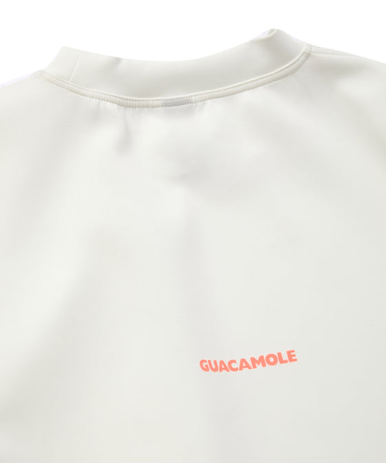 【GUACAMOLE】Functional Rash guard  Pullover / WHITE