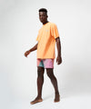 【GUACAMOLE】FUNCTIONAL PILE OVERSIZED T-SHIRT / ORANGE