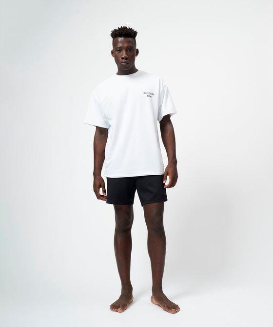 【GUACAMOLE】FUNCTIONAL PILE OVERSIZED T-SHIRT / WHITE