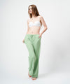【GUACAMOLE】FUNCTIONAL PILE LOW RISE PANTS / GREEN