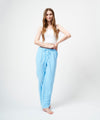 【GUACAMOLE】FUNCTIONAL PILE LOW RISE PANTS / LIGHT BLUE