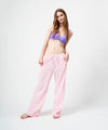 【GUACAMOLE】FUNCTIONAL PILE LOW RISE PANTS / PINK