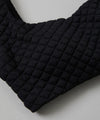 【GUACAMOLE】QUILT HEART TANK TOP / BLACK
