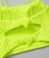 【GUACAMOLE】QUILT HEART CAMI TOP / YELLOW