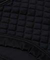 【GUACAMOLE】QUILT HEART LOW RISE BOTTOM / BLACK