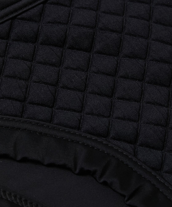 【GUACAMOLE】QUILT HEART LOW RISE BOTTOM / BLACK