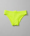 【GUACAMOLE】QUILT HEART LOW RISE BOTTOM / YELLOW
