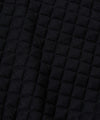 【GUACAMOLE】QUILT HEART TWO HOLES BOTTOM / BLACK