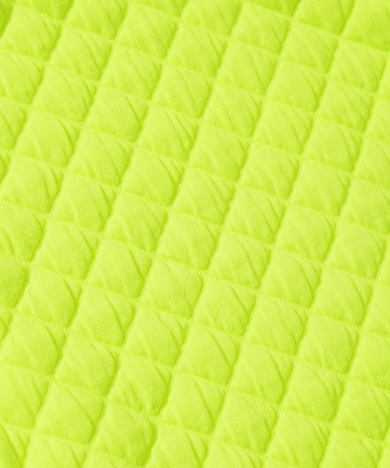 【GUACAMOLE】QUILT HEART TWO HOLES BOTTOM / YELLOW