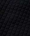 【GUACAMOLE】QUILT HEART THREE HOLES ONEPIECE / BLACK