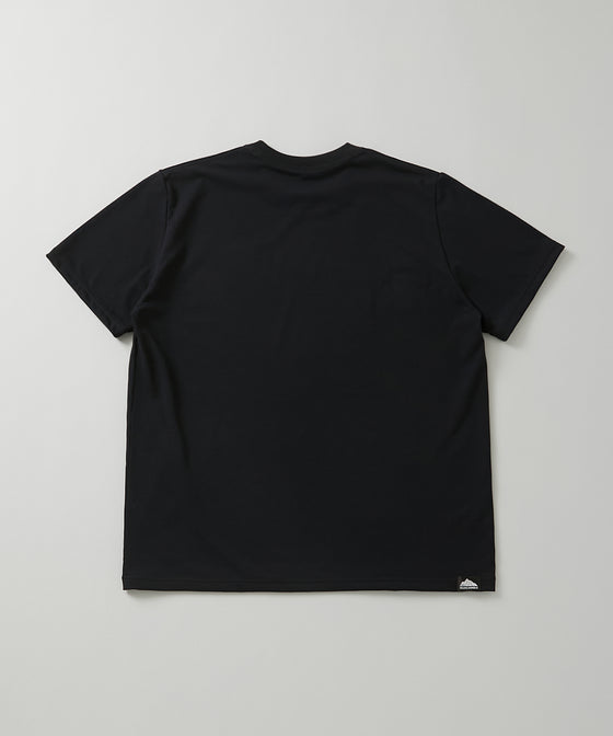 【GUACAMOLE】CENTERED LOGO TEE / BLACK