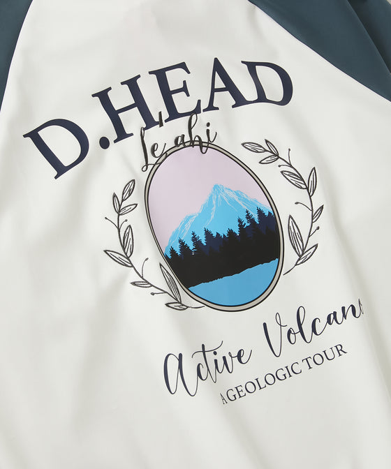 【GUACAMOLE】D.HEAD ZIP RASH TOP /  MIX