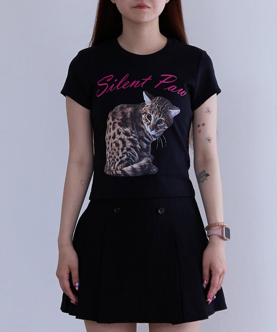 【BACANORA.】SILENT PAW BABY TEE