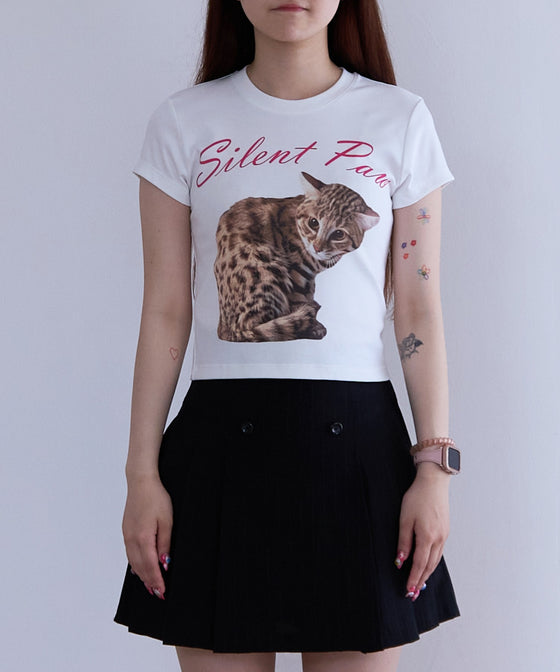 【BACANORA.】SILENT PAW BABY TEE