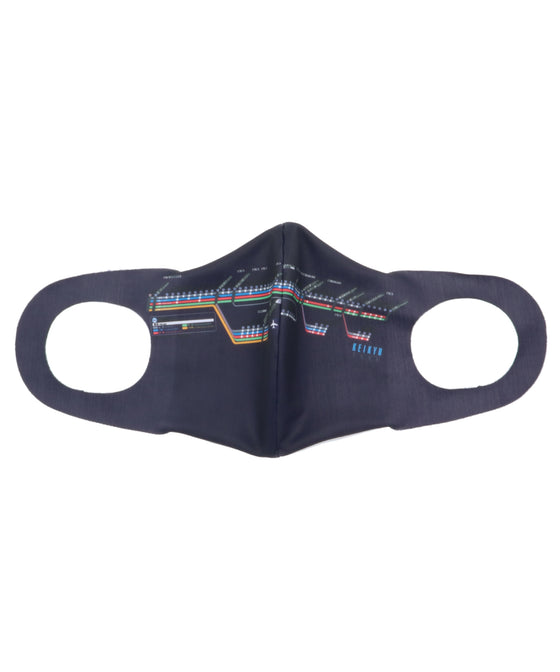 【GMJ select】【京急電鉄】京急 STRETCH MASK / 京急路線図ver・大人用マスク