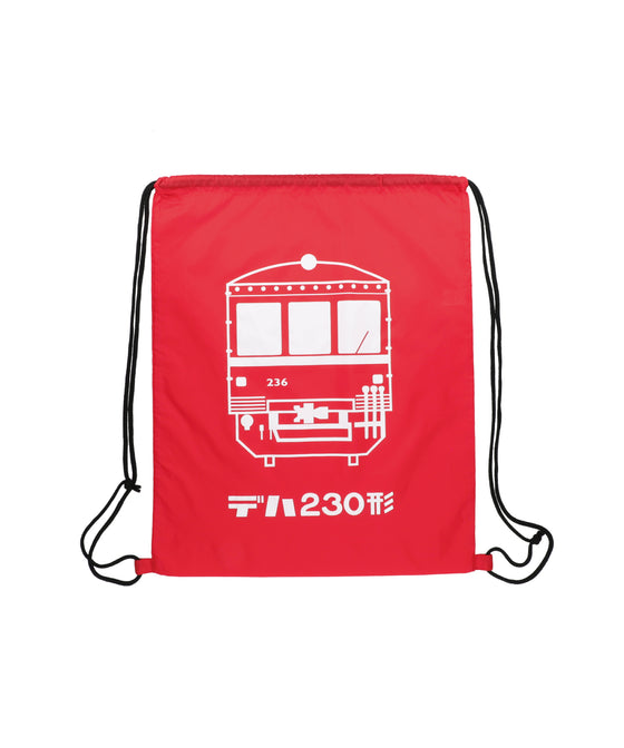 【GMJ select】【京急電鉄】京急 オリジナルナップサック / デハ230形車両番号 / 230形正面Ver / 230形旧行先標Ver