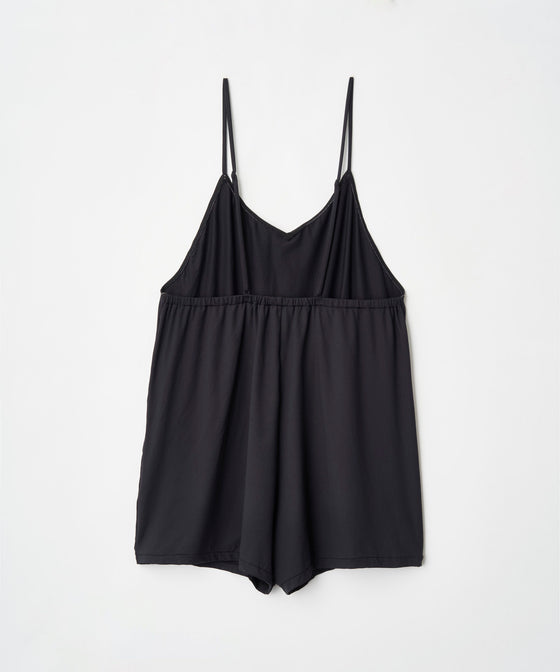 【GUACAMOLE】STRAPPY PLAYSUIT BLACK