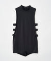 【GUACAMOLE】BOTTLENECK ROMPER BLACK