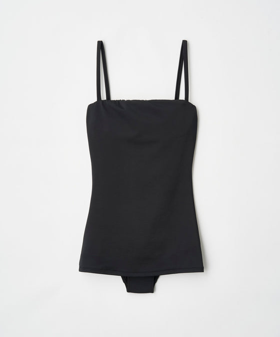 【GUACAMOLE】MINI DRESS SWIM ONEPECE BLACK