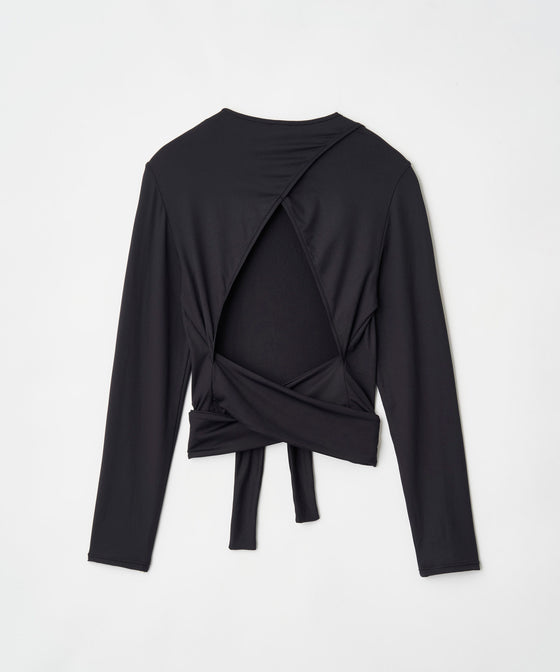【GUACAMOLE】RASH TOP / FIT LONG SLEEVE / BLACK