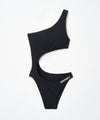【GUACAMOLE】CUT OUT SWIM ONEPIECE / BLACK