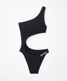  【GUACAMOLE】CUT OUT SWIM ONEPIECE / BLACK
