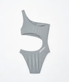 【GUACAMOLE】CUT OUT SWIM ONEPIECE  GRAY