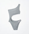 【GUACAMOLE】CUT OUT SWIM ONEPIECE  GRAY
