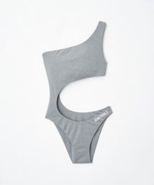  【GUACAMOLE】CUT OUT SWIM ONEPIECE  GRAY
