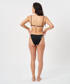 【GUACAMOLE】TRIANGLE BIKINI / LOGO SHORTS / BLACK