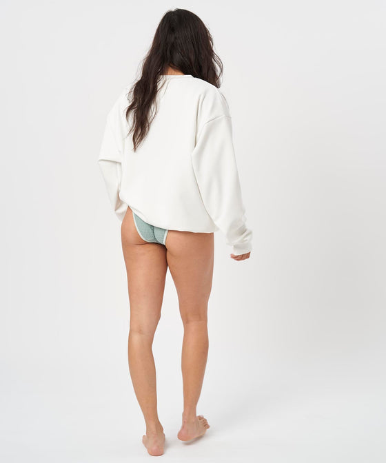 【GUACAMOLE】FUNCTIONAL RASH SWEATSHIRT WHITE