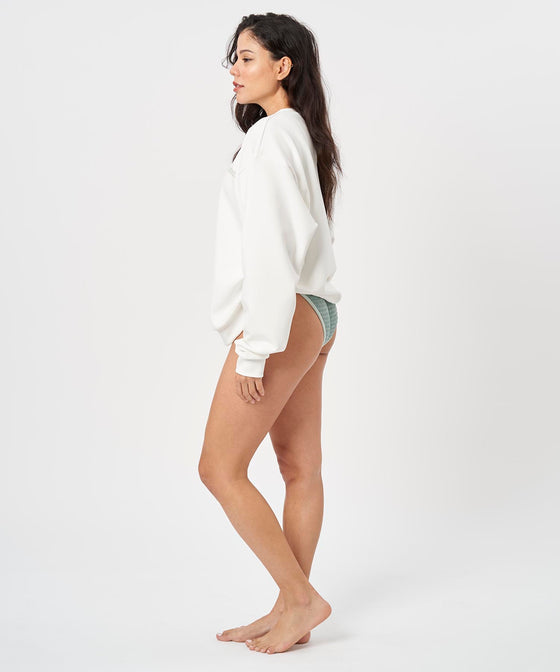 【GUACAMOLE】FUNCTIONAL RASH SWEATSHIRT WHITE