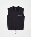 【GUACAMOLE】FUNCTIONAL RASH SLEEVELESS TOP BLACK